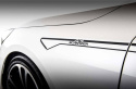 AC Schnitzer Stripes vänster höger sida Silver BMW 5 Serie G60 Sedan G61 Touring