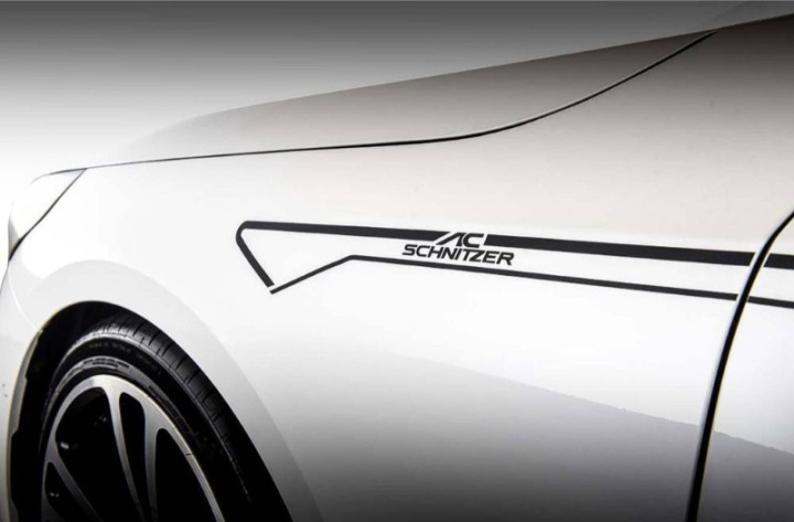 AC Schnitzer Stripes vänster höger sida Silver BMW 5 Serie G60 Sedan G61 Touring i gruppen Välj bilmodell hos DDESIGN Scandinavia AB (AC-5114360210)