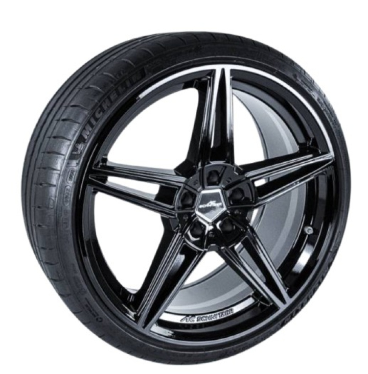 AC Schnitzer AC1 Fälg/Däckpaket 8.5x19 ET23 Svart BMW 5 G60 G61 i gruppen Välj bilmodell hos DDESIGN Scandinavia AB (AC-82353604308)
