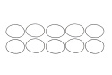 O-Ringar 10-pack För (12308/12317/12318/12319) Aeromotive