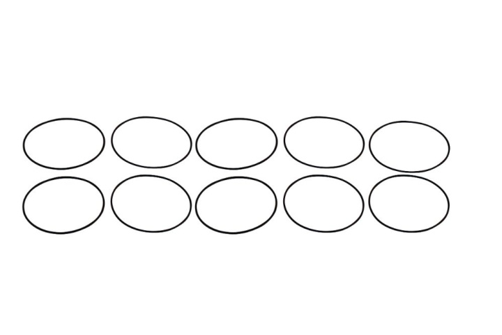AER12018 O-Ringar 10-pack Till A3000 För-Filter (11215 pumpkit, 11218 filterkit) Aeromotive