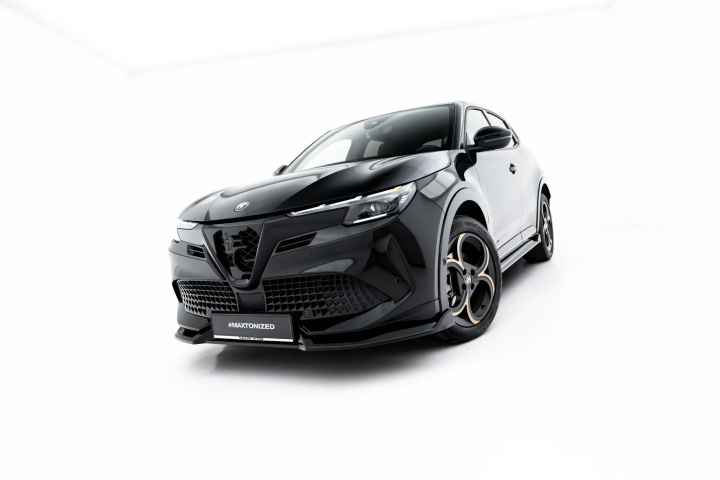Alfa Romeo Junior Mk1 2024- Frontläpp / Frontsplitter Maxton Design i gruppen Välj bilmodell / Alfa Romeo / Junior 2024+ hos DDESIGN Scandinavia AB (AL-JU-1-FD1G)