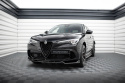 Alfa Romeo Stelvio Quadrifoglio Mk1 2016-2020 Frontläpp / Frontsplitter V.1 Maxton Design