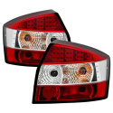Audi A4 02-05 LED Bakljus - Röda Klara Spyder Auto