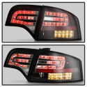 Audi A4 4Dr 06-08 LED Bakljus - Svarta Spyder Auto