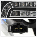 Audi A4 4Dr 06-08 LED Bakljus - Svarta Spyder Auto