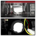 Audi A4 4Dr 06-08 LED Bakljus - Svarta Spyder Auto