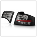Audi A4 4Dr 06-08 LED Bakljus - Svarta Spyder Auto