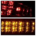 Audi A4 4Dr 06-08 LED Bakljus - Röktonade Spyder Auto