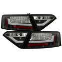 Audi A5 08-12 (Passar ej bilar med original LED-baklampor) LED Bakljus - Svarta Spyder Auto