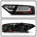 Audi A5 08-12 (Passar ej bilar med original LED-baklampor) LED Bakljus - Svarta Spyder Auto