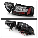 Audi A5 08-12 (Passar ej bilar med original LED-baklampor) LED Bakljus - Svarta Spyder Auto