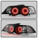 Acura RSX 02-04 LED Bakljus - Svarta Spyder Auto