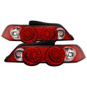 Acura RSX 02-04 LED Bakljus - Röda Klara Spyder Auto