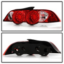 Acura RSX 02-04 LED Bakljus - Röda Klara Spyder Auto