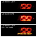 Audi TT 00-06 LED Bakljus - Svarta Spyder Auto