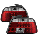 BMW E39 97-00 LED Bakljus - Röda Klara Spyder Auto