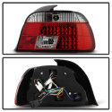 BMW E39 97-00 LED Bakljus - Röda Klara Spyder Auto