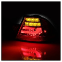 BMW E46 00-03 2Dr Coupe (Passar ej Cab) Ljuslist LED Bakljus - Röda Klara Spyder Auto