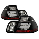 BMW E46 02-05 4Dr Ljuslist Style LED Bakljus - Svarta Spyder Auto