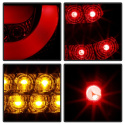 BMW E46 02-05 4Dr Ljuslist Style LED Bakljus - Svarta Spyder Auto
