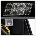 BMW E46 02-05 4Dr Ljuslist Style LED Bakljus - Svarta Spyder Auto