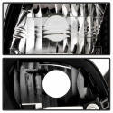 BMW E46 02-05 4Dr Ljuslist Style LED Bakljus - Svarta Spyder Auto