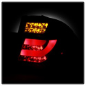 BMW E46 02-05 4Dr Ljuslist Style LED Bakljus - Svarta Spyder Auto