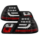 BMW E46 04-06 2Dr Ljuslist Style LED Bakljus - Svarta Spyder Auto