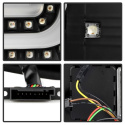 BMW E46 04-06 2Dr Ljuslist Style LED Bakljus - Svarta Spyder Auto
