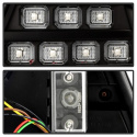 BMW E46 04-06 2Dr Ljuslist Style LED Bakljus - Svarta Spyder Auto