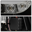 BMW E46 99-01 4Dr Ljuslist Style LED Bakljus - Svarta Spyder Auto