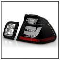 BMW E46 99-01 4Dr Ljuslist Style LED Bakljus - Svarta Spyder Auto