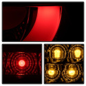 BMW E46 99-01 4Dr Ljuslist Style LED Bakljus - Röktonade Spyder Auto