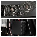 BMW E46 99-01 4Dr Ljuslist Style LED Bakljus - Röktonade Spyder Auto