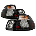 BMW E46 99-01 4Dr LED Bakljus - Svarta Spyder Auto