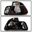 BMW E46 99-01 4Dr LED Bakljus - Svarta Spyder Auto