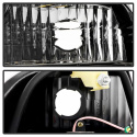 BMW E46 99-01 4Dr LED Bakljus - Svarta Spyder Auto