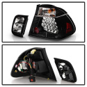 BMW E46 99-01 4Dr LED Bakljus - Svarta Spyder Auto
