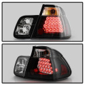 BMW E46 99-01 4Dr LED Bakljus - Svarta Spyder Auto