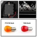 BMW E53 X5 00-06 4PCS LED Bakljus - Svarta Spyder Auto