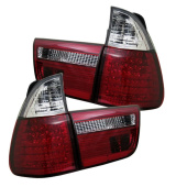 ALT-YD-BE5300-LED-RC BMW E53 X5 00-06 4PCS LED Bakljus - Röda Klara Spyder Auto (1)