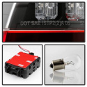 BMW E90 06-08 4Dr LED Blinkers Ljuslist LED Bakljus - Svarta Spyder Auto
