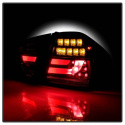 BMW E90 06-08 4Dr LED Blinkers Ljuslist LED Bakljus - Svarta Spyder Auto
