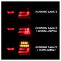 BMW E90 06-08 4Dr LED Blinkers Ljuslist LED Bakljus - Svarta Spyder Auto
