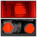 BMW E90 06-08 4Dr LED Bakljus - Röda Röktonade Spyder Auto