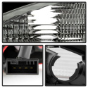 BMW E90 06-08 4Dr LED Bakljus - Röda Röktonade Spyder Auto