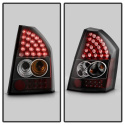 Chrysler 300C 08-10 LED Bakljus - Svarta Spyder Auto