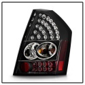 Chrysler 300C 08-10 LED Bakljus - Svarta Spyder Auto