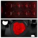 Chrysler 300C 08-10 LED Bakljus - Svarta Spyder Auto